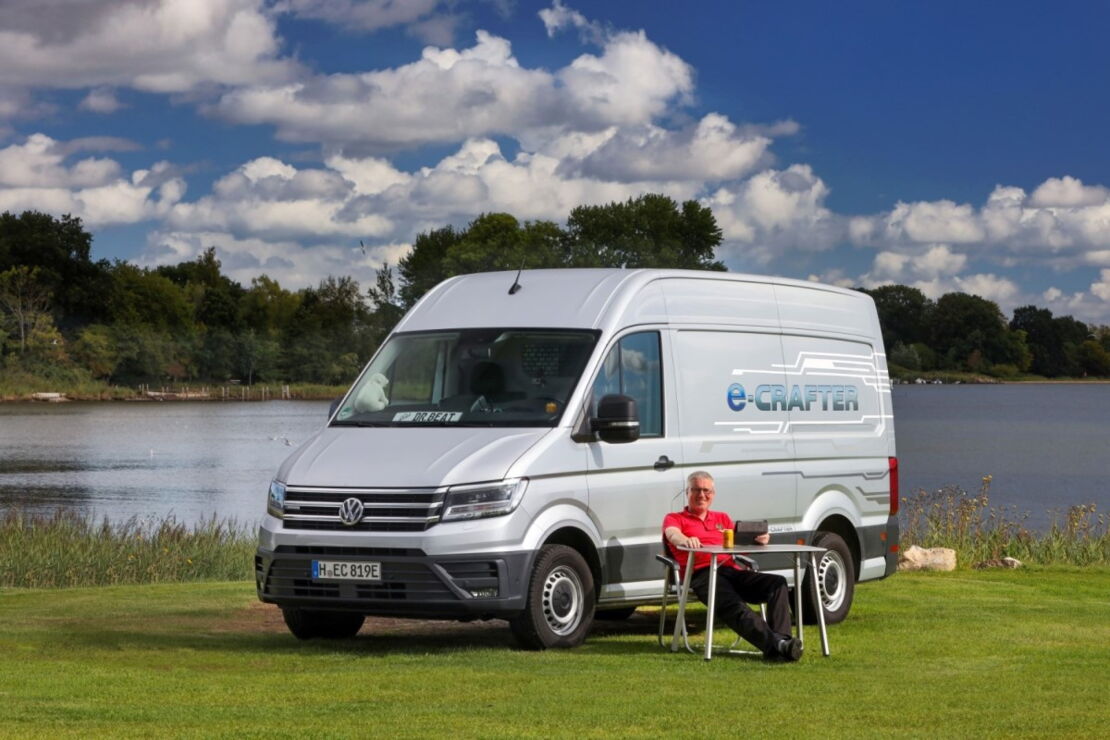 E-Mobilität: VW e-Crafter und PlugVan Wohnmodul - ein perfekter nachhaltiger Camper